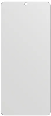 A screen protector for a smartphone.