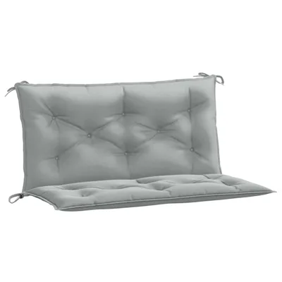 Produktbild von vidaXL Gartenbank-Auflagen 2 Stk. Melange Hellgrau 100x50x7 cm Stoff