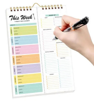 Productafbeelding van Maaltijdplanner met 52 Vellen voor Eenvoudige Planning