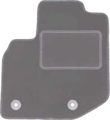 Produktbild von Fahrerfußmatte Velours graphit passend für Honda City V (2008-2011, Limousine) – mit Befestigungen – passgenau
