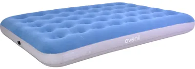 Produktbild von Avenli aufblasbares Luftbett / Campingmatratze blau 191x137x22 cm