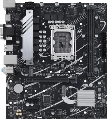 Produktbild von PRIME B760M-K D4 (schwarz/silber)