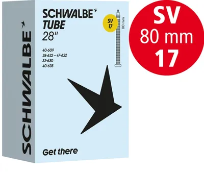 Produktbild von Schwalbe Schlauch SV17 28" ATB 80 mm SV Ventil