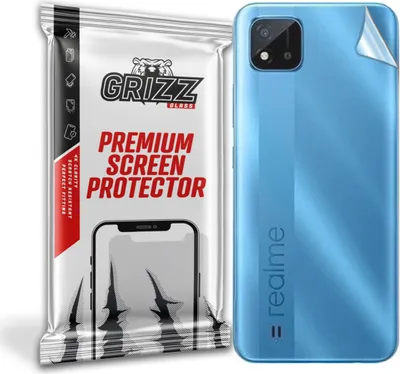 Image de Film de protection arrière GrizzGlass SatinSkin pour Realme C20A