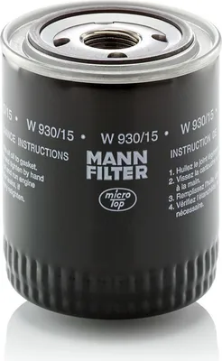 Produktbild von Ölfilter MANN-FILTER W 930/15 Anschraubfilter