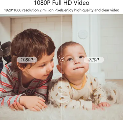 Produktbild von Wiederaufladbare Batterie-Überwachungskamera, 2,4 G WiFi, kabellos, 1080P, Heimüberwachung im Freien mit 2-Wege-Audio/Nachtsicht/Bewegungserkennung/IP66 regenfest