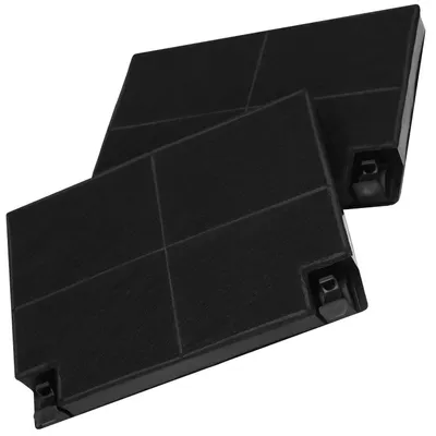 2 Aktivkohlefilter für Dunstabzugshaube 192x140x21 mm