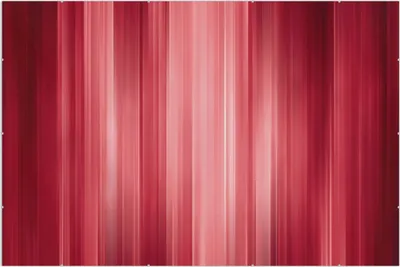 Produktbild von Wallario Wandbild Rot und schwarz gestreift - Abstraktes Streifenmuster, Größe: 61 x 91,5 cm, Poster mit rahmenlosen Bildhalter