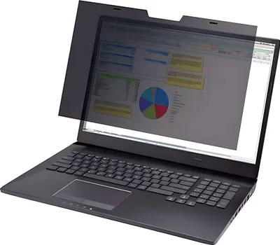 Obrázek produktu pro Durable 514257 - Notebook - Bezrámový filtr pro ochranu soukromí displeje - Antracitový - Ochrana soukromí - LCD - Odolný proti poškrábání