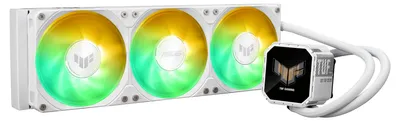 Zdjęcie produktu dla ASUS TUF Gaming LC III 360 ARGB LCD White Edition, Chłodnica cieczy all-in-one, 12 cm, Biały