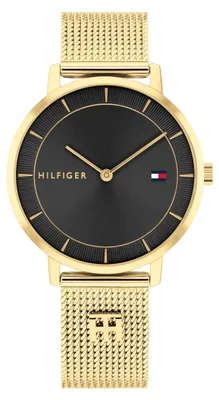Produktbild von Tommy Hilfiger Tea Damenuhr 1782739 Gold Mesh