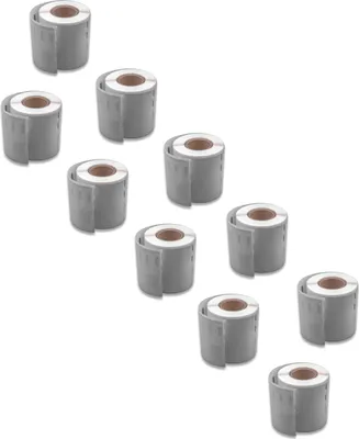 Produktbild von vhbw 10x Rolle 46mm x 78mm (150 Etiketten) kompatibel mit Dymo LabelWriter 400 Turbo, 400 Duo, 400 Twin Turbo, 400, 320, 330 Drucker Weiß