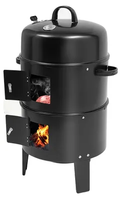 Immagine prodotto di Barbecue affumicatore, versatilità di cottura, costruzione robusta, colore nero