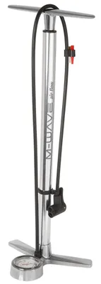 Image de Pompe à pied M-Wave Air Flow Pompe à vélo Pompe à balle universelle Pompe à air pour vélo