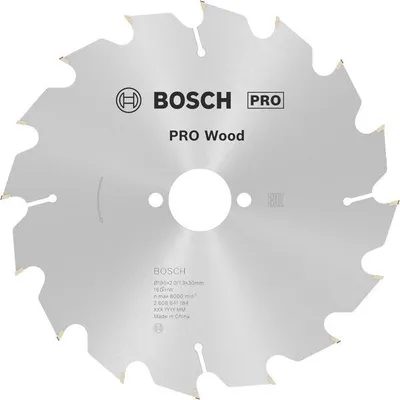 Produktbild von PRO Wood Kreissägeblatt, 190 x 2 x 30 mm, Z16