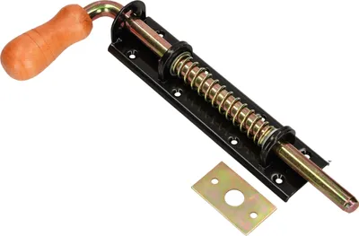 Produktbild von KOTARBAU® Torriegel 250 mm Universal Rechts & Links Türriegel Bolzenriegel Schlossriegel Schubriegel Riegelverschluss Torverschluss Pulverbeschichtet Schwarz