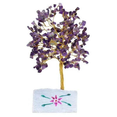 Produktbild von Indischer Edelsteinbaum, Glücksbaum, Lebensbaum - Amethyst