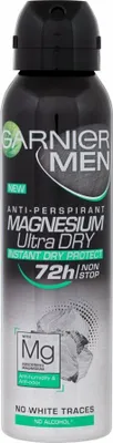 Zdjęcie produktu dla Antyperspirant dla mężczyzn z magnezem (Magnesium Ultra Dry) 150 ml