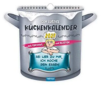 Produktbild von TRÖTSCH - Formkalender Der lustige Küchenkalender 2027