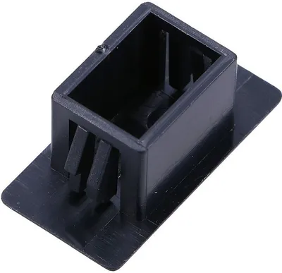 Produktbild von Extralink Kappe für Rangierfelder, Schwarz, SC Simplex Kappe ist für Lichtwellenleiter-Schaltkästen