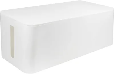 Immagine prodotto di LogiLink KAB0063 - Scatola per cavi, grande (407 x 157 x 133-5 mm) - Bianco