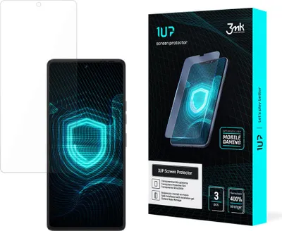 Produktbild von 3mk Display Schutzfolie 1UP für Tecno Pova 6 Pro transparent Gaming (3 Stück)