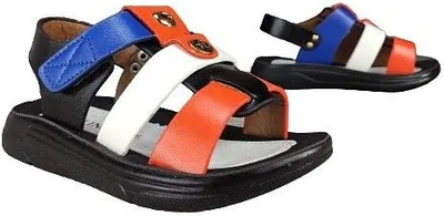 Produktbild von Kinder Sandalen Sommer Jungen Mädchen Kunstleder Kinderschuhe Atlanta Schwarz Gr.33