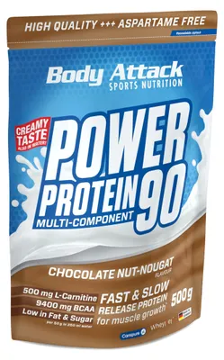 Produktbild von Body Attack Power Protein 90 500g