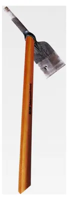 Produktbild von Gartenhacke Lüfterhacke aus geschmiedetem Stahl, Eschenholzstiel 135 cm, Breitblatt 80 mm, Zinken 15 mm