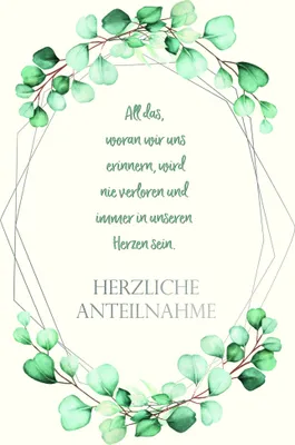Produktbild von Trauer  Beileid  Kondolenz - Trauerkarte im Format 11,5 x 17