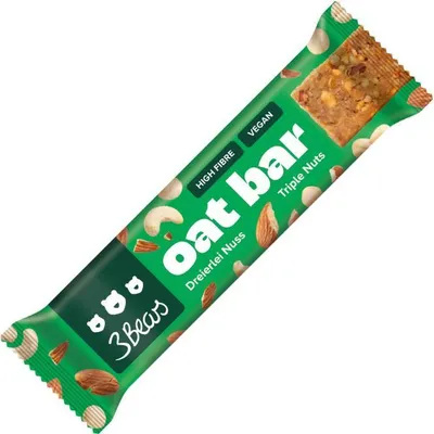 Produktbild von 3Bears Oat Bar Dreierlei Nuss 45g