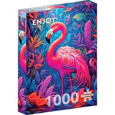 Immagine prodotto di Puzzle 1000 pezzi Enjoy – Flamingo Miracle