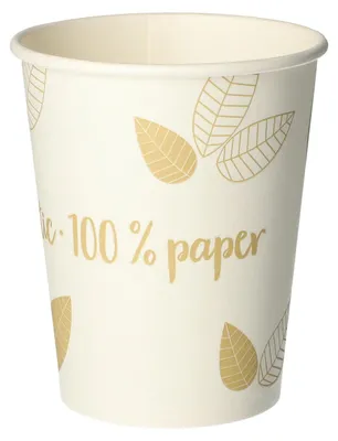 Produktbild von 50x Heißgetränke Trinkbecher Coffee to Go unbeschichtet creme 200ml