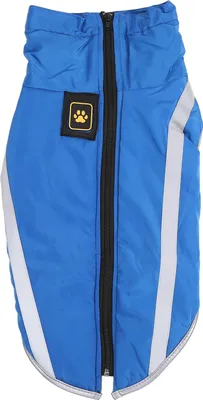 Zdjęcie produktu dla Kurtka dla psa, poliester, odblaskowa, na jesień i zimę, ciepła, wygodna, odzież dla dużych psów, niebieska, 5XL
