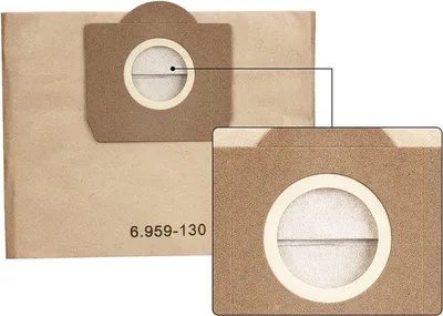 Immagine prodotto di Sacchetti per aspirapolvere di alta qualità per Kärcher WD3, MV3, A2204, 6.959-130.0, WD3300, SE4001