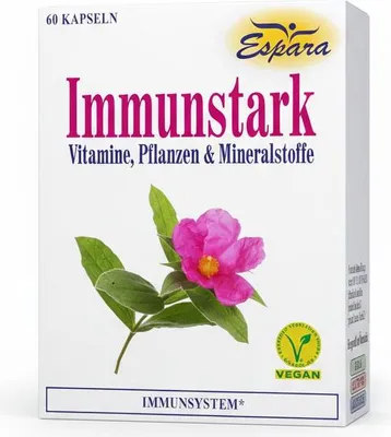 Produktbild von Espara Immunstark Kapseln zur Nahrungsergaenzung 60 Stueck