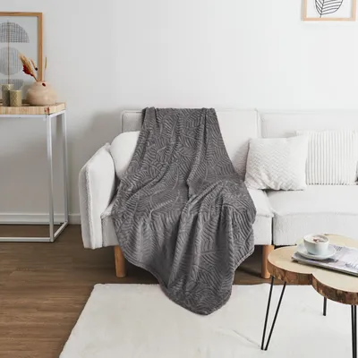 Image de Plaid Flanelle Embosse 150x200cm