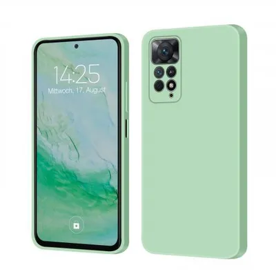 Produktbild von Liquid Silikon Hülle für Xiaomi - Farbe: Türkis - Modellkompatibilität: Für Xiaomi Redmi Note 11 / 11S