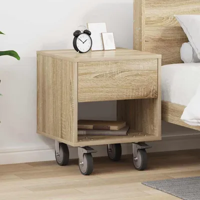 Immagine prodotto di vidaXL Comodino rovere Sonoma 40,5 x 40 x 48 cm Materiale a base di legno