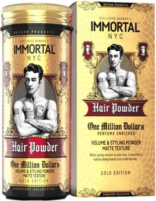 Zdjęcie produktu dla Puder do włosów IMMORTAL One Million Dollars - 20 g