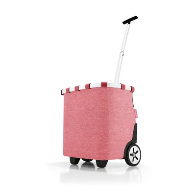 Produktbild von reisenthel carrycruiser, Einkaufsroller, Einkaufswagen, Trolley, Einkaufstrolley, Polyestergewebe, Frame Twist Berry, 40 L, OE3085