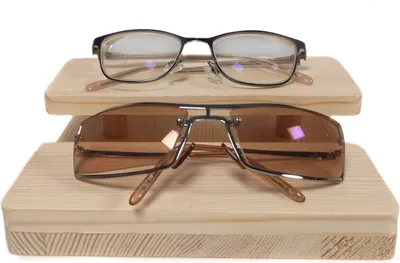 Produktbild von Brillenständer Brillendisplay Brillenhalter Verkaufsständer mit 2 Plattformen