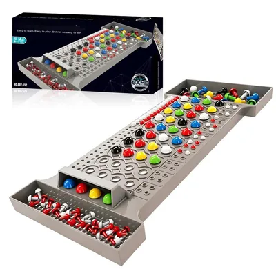 Produktbild von Brettspiel – Schiffe versenken – Strategiespiel für 2 Spieler – Enthält Schiffe und Spielfiguren