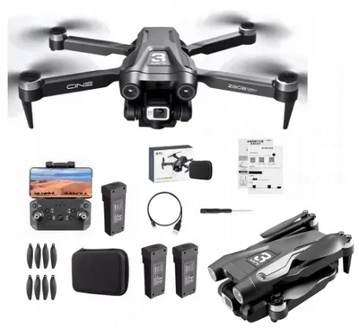 Zdjęcie produktu dla Dron Z908 Max, wyposażony w dwie kamery, trzy baterie, silniki bezszczotkowe oraz funkcję "Follow-Me" (śledzenie)