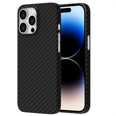 Obrázok produktu pre Accezz MagSafe Polyamid® puzdro iPhone 14 Pro Max - čierne