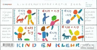Produktbild von Briefmarken Niederlande 2002 Mi Block76 (kompl.Ausg.) postfrisch Kinder