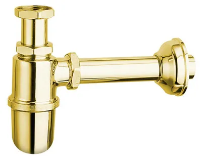 Produktbild von Sapho RETRO Waschtisch-Siphon 5/4", Abfluss 32mm, Gold
