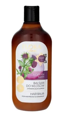 Zdjęcie produktu dla Flora Balsam do włosów z tendencją do łupieżu Łopian, 500 ml