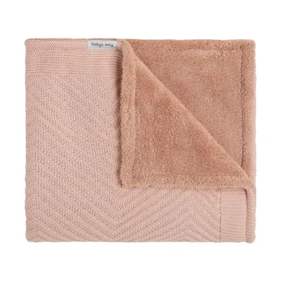 Produktbild von Baby’s Only Teddy Grace Babydecke - Blush -  70 x 95 cm
