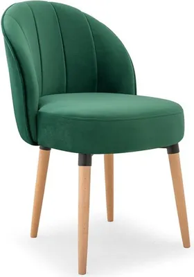 Produktbild von Lehnstuhl Sessel Stuhl Design Polsterstuhl Grüne Stühle Esszimmerstuhl Bürostuhl